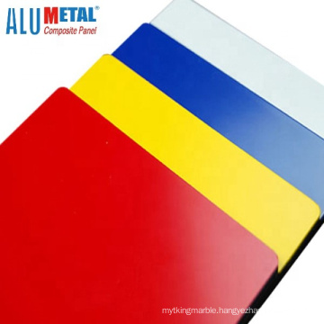 Alumetal  3mm acp sheet price sandwich panels aluminum composite panels exterior cladding panels